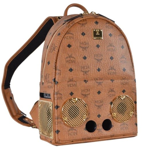 MCM Handbags - NWT MCM Visetos WIZPAK Sound System Backpack Bag